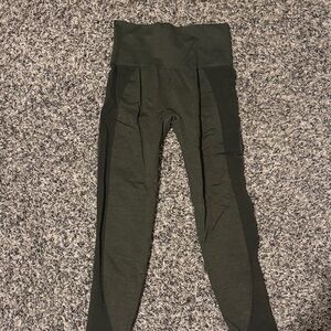 Nvgtn Olive Green Leggings